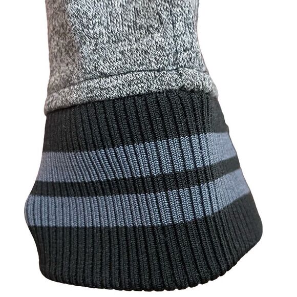 Hot Topic Rude Gray and Black Button Varsity Jacket - Picture 8 of 9